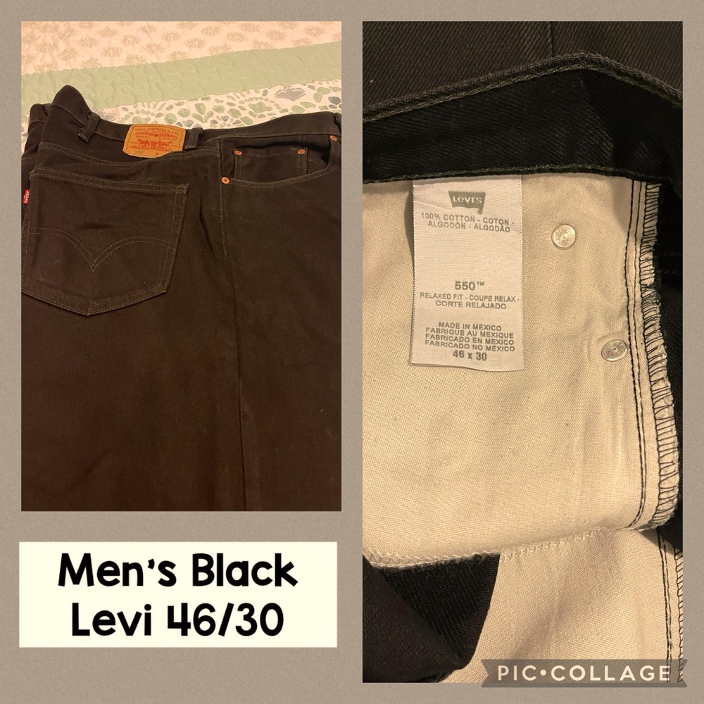 Men’s Black Levi’s